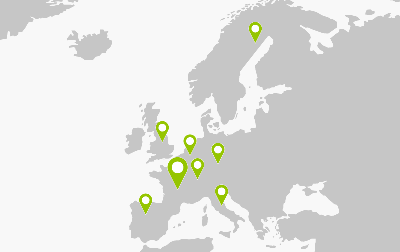 Carte des distributeurs